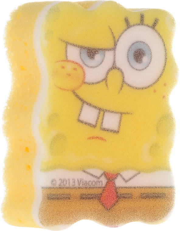 Gąbka kąpielowa dla dzieci, Spongebob, Zły Spongebob - Suavipiel Sponge Bob Bath Sponge — Zdjęcie N1