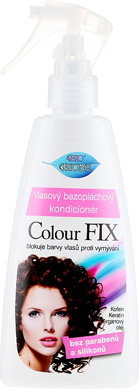 Odżywka bez spłukiwania do włosów farbowanych - Bione Cosmetics Colour Fix Leave-In Conditioner — Zdjęcie N1