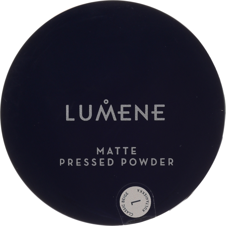 Matujący puder prasowany - Lumene Matte Pressed Powder — Zdjęcie N1