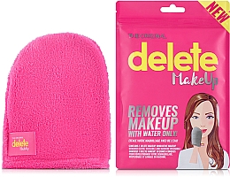 Rękawica do demakijażu, różowa - Glove Delete Makeup — Zdjęcie N1