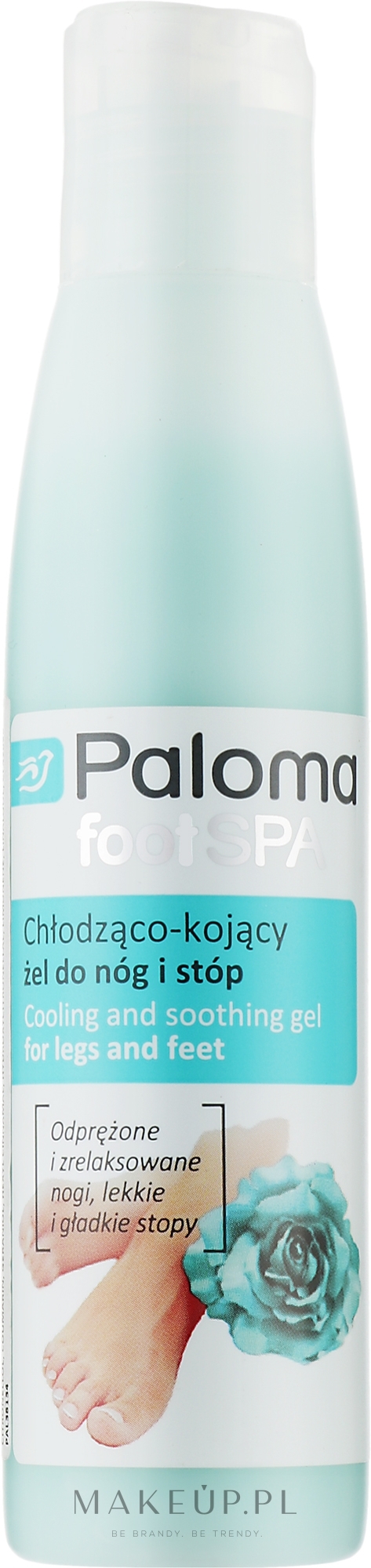 Chłodząco-kojący żel do nóg i stóp - Paloma Foot SPA — Zdjęcie 125 ml