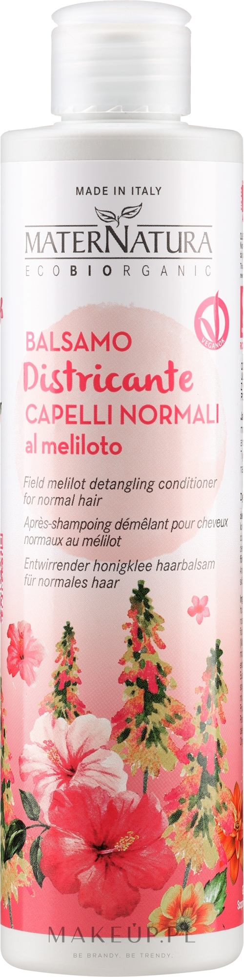 Balsam do włosów ze słodką koniczyną - MaterNatura Hair Conditioner — Zdjęcie 250 ml