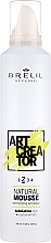 Naturalny mus do układania włosów - Brelil Art Creator Natural Mousse — Zdjęcie N1