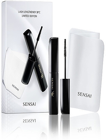 Zestaw - Sensai Lash Lengthener 38c Limited Edition (mascara/10ml + sponge/1pcs) — Zdjęcie N1