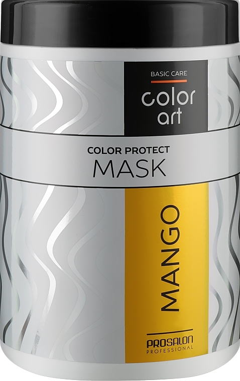 Maska do utrzymania koloru włosów farbowanych Mango - Prosalon Basic Care Color Art Color Protect Mask Mango — Zdjęcie N1