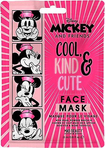 Rozjaśniająca maska w płachcie do twarzy - Mad Beauty Mickey and Friends — Zdjęcie N1