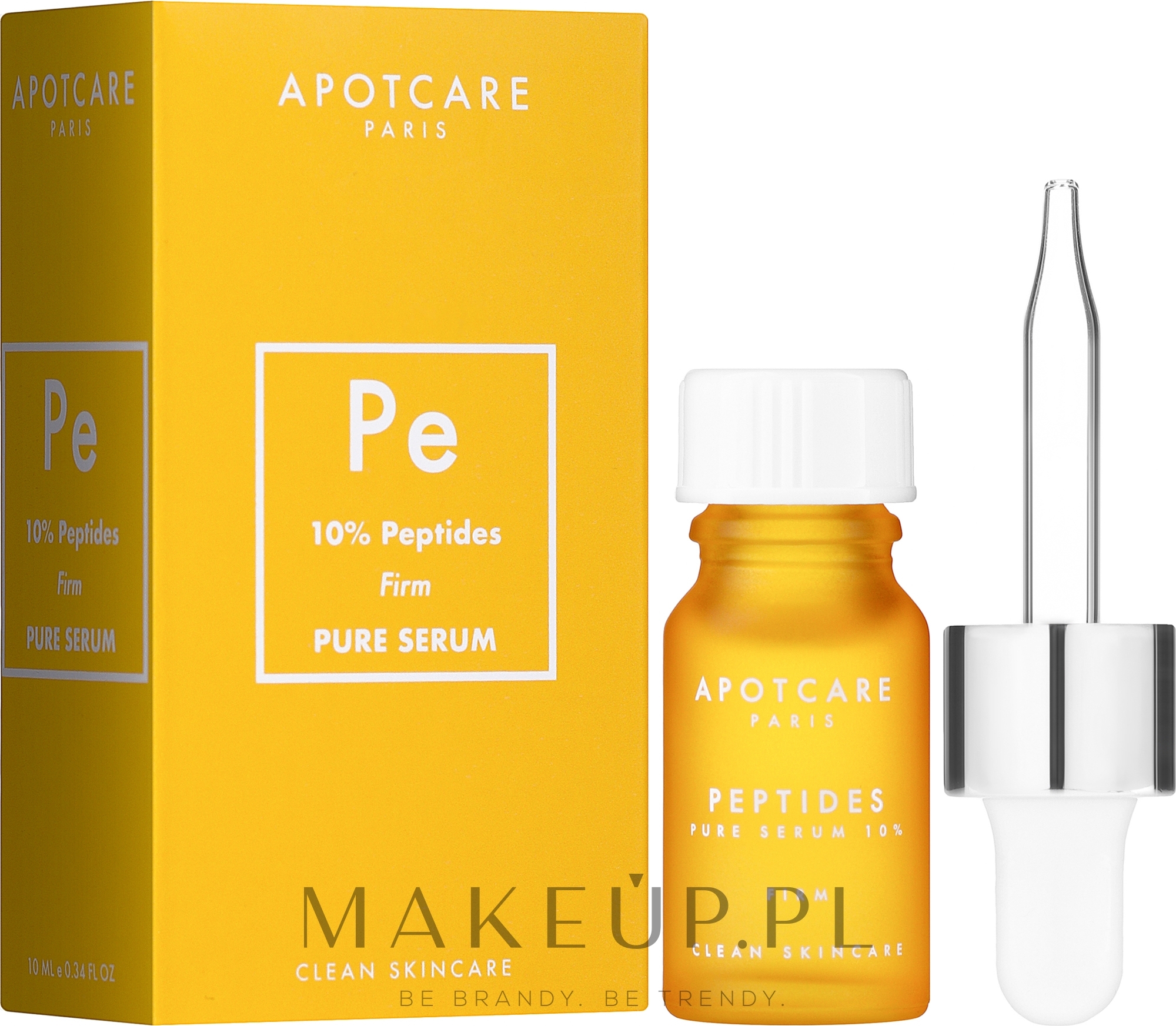 Serum do twarzy - Apot.Care Peptides Pure Serum 10% Firm Clean Skincare — Zdjęcie 10 ml