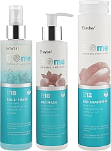 Zestaw - Erayba BIOme Organic Hair Care (shmp/250ml + spray/200ml + mask/200ml) — Zdjęcie N2