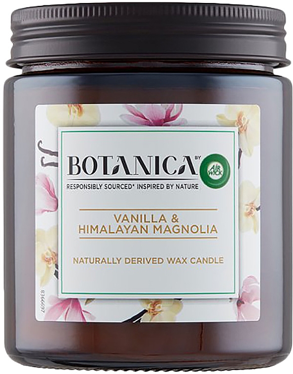 Świeca zapachowa Magnolia waniliowa i himalajska - Air Wick Botanica Vanilla and Himalayan Magnolia — Zdjęcie N1