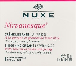 Kup Krem wygładzający pierwsze zmarszczki mimiczne - Nuxe Nirvanesque First Wrinkles Smoothing Cream