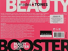 Zestaw balsamów do ust - Mades Cosmetics Tones Lip Balm Quintet (5 x balm 15 ml) — Zdjęcie N3