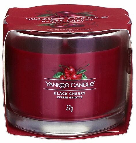 Świeca zapachowa w szkle - Yankee Black Cherry Candle — Zdjęcie N1