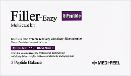 Zestaw - MEDIPEEL Eazy Filler Multi Care Kit (ton/30ml + emuls/30ml + amp/30ml + cr/50ml) — Zdjęcie N1