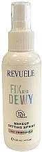 Utrwalający spray do makijażu - Revuele Setting Spray Fix and Dewy — Zdjęcie N1