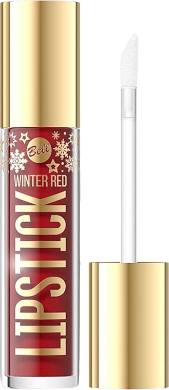 Aksamitna pomadka w płynie - Bell Winter Red Lipstick  — Zdjęcie N1