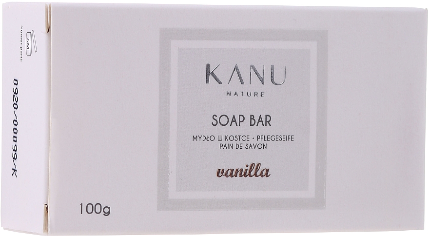 Mydło w kostce Wanilia - Kanu Nature Soap Bar Vanilla — Zdjęcie N1