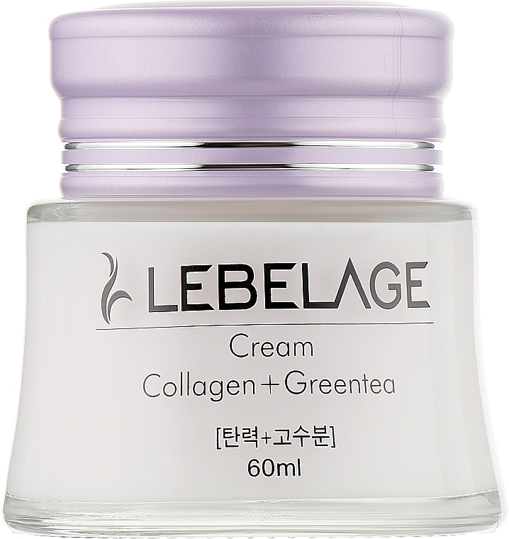 Krem nawilżająco-odżywczy z kolagenem i zieloną herbatą - Lebelage Collagen+Green Tea Moisture Cream — Zdjęcie N1