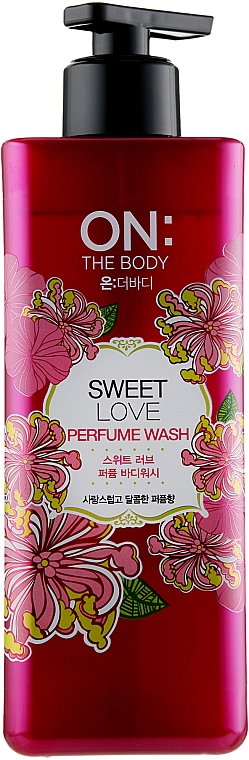 Perfumowany żel pod prysznic - LG Household & Health On the Body Sweet Love