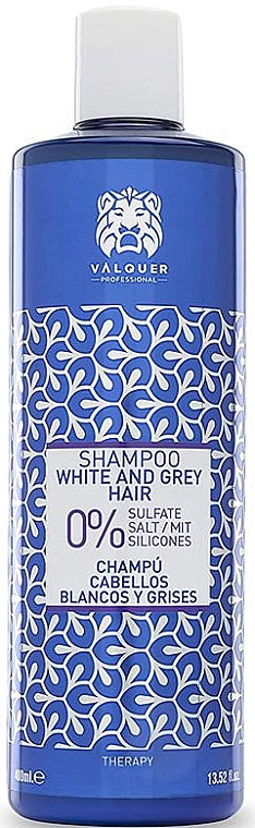 Szampon do włosów siwych i rozjaśnianych - Valquer White And Grey Hair — Zdjęcie N2