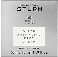 Przeciwzmarszczkowy krem nawilżający do twarzy - Dr. Barbara Sturm Super Anti-Aging Face Cream — Zdjęcie N2