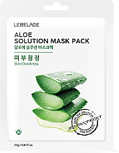 Kup Maseczka do twarzy w płachcie z aloesem - Lebelage Aloe Solution Mask