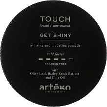 Wosk nabłyszczający do włosów - Artego Touch Get Shiny Pomade — Zdjęcie N1