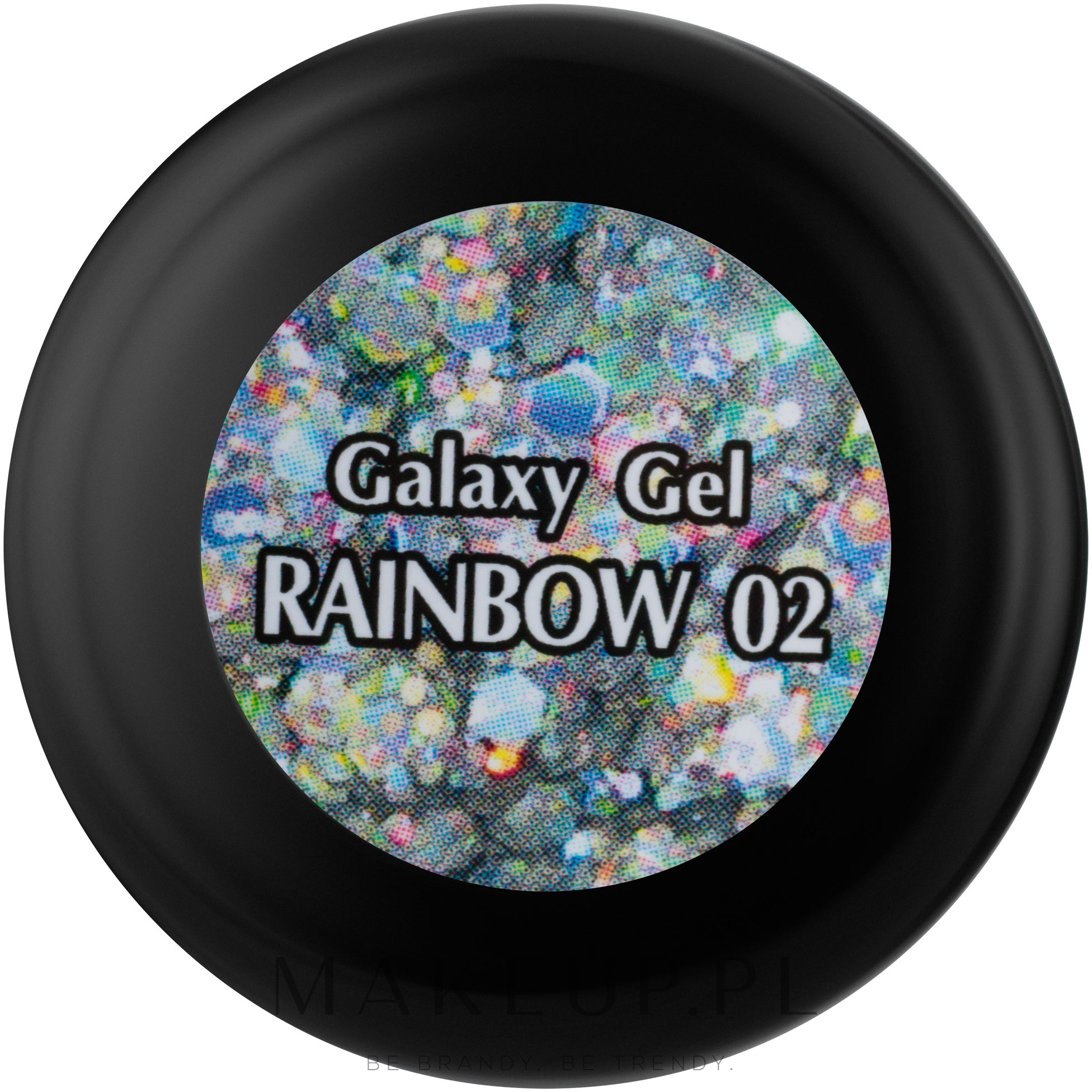 Żel do paznokci Galaxy - PNB UV/LED Galaxy Gel — Zdjęcie 02 - Rainbow