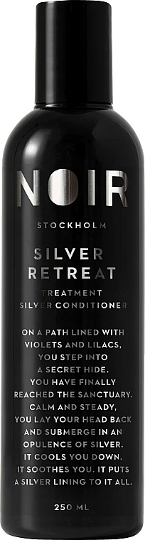 Oczyszczająca odżywka do włosów - Noir Stockholm Silver Retreat-Treatment Silver Conditioner — Zdjęcie N1