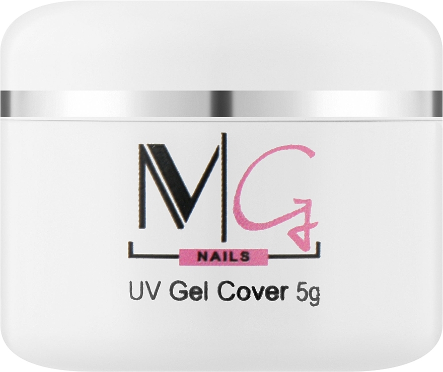 Żel do budowania płytki paznokcia - MG Nails UV Gel Cover — Zdjęcie N1