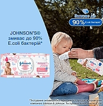 Delikatne chusteczki nawilżane dla dzieci - Johnson’s® Baby Gentle All Over Baby Wipes — Zdjęcie N7