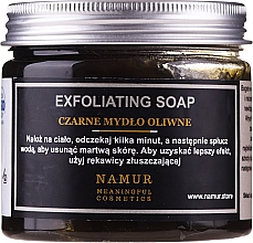 Kup Naturalne czarne mydło - Namur Black Exfoliating Soap