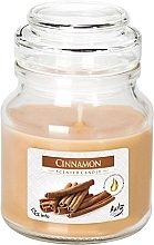Kup Świeca zapachowa w szkle Cynamon - Bispol Scented Candle Cinnamon