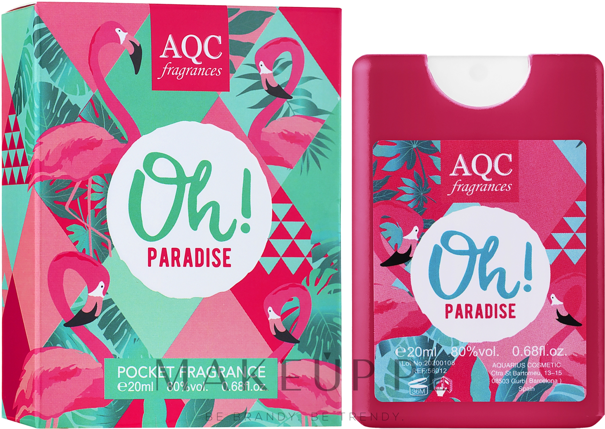 AQC Fragances Oh! Paradise - Woda toaletowa — Zdjęcie 20 ml