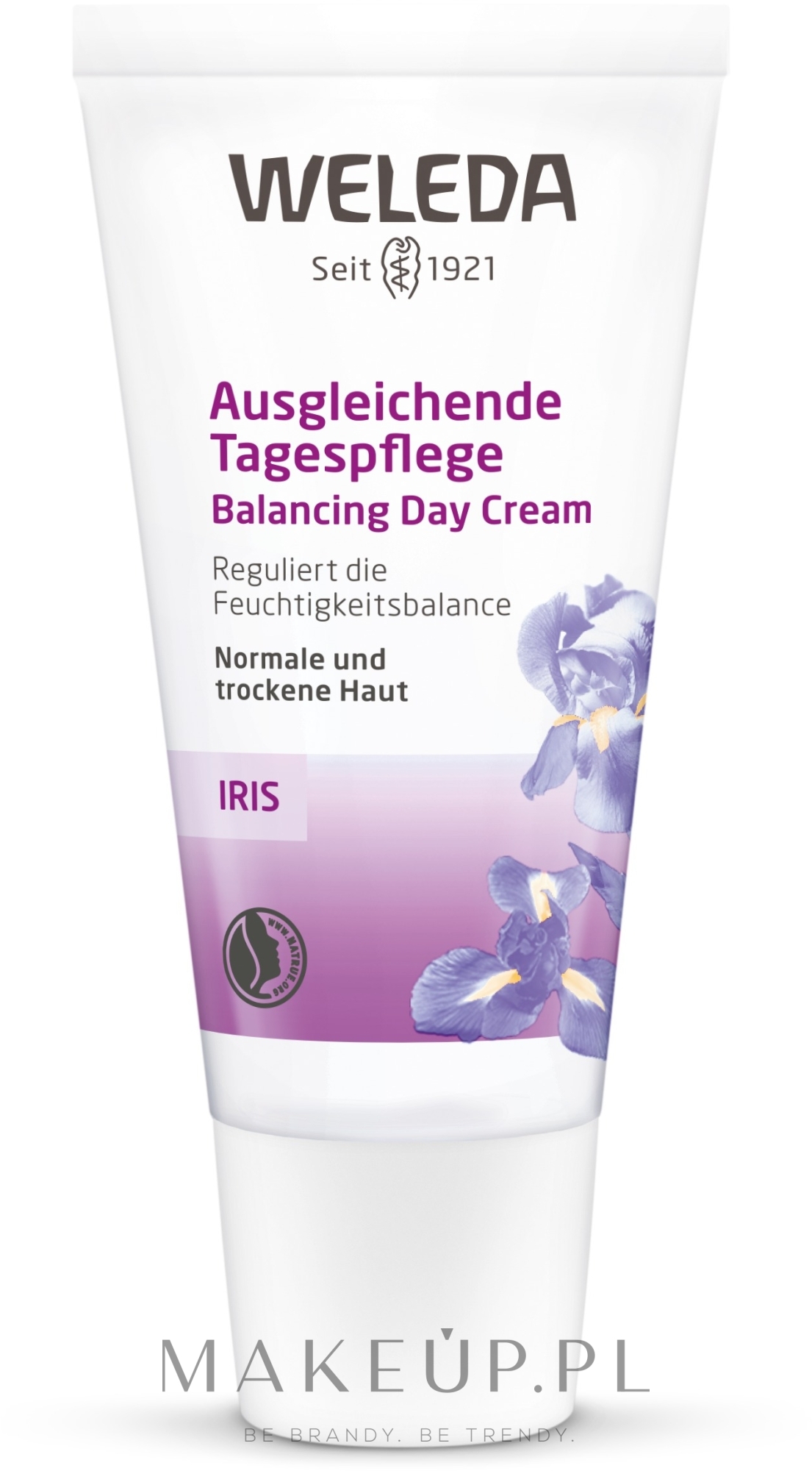 Nawilżający krem do twarzy na dzień z irysem - Weleda Iris Hydrating Facial Cream — Zdjęcie 30 ml