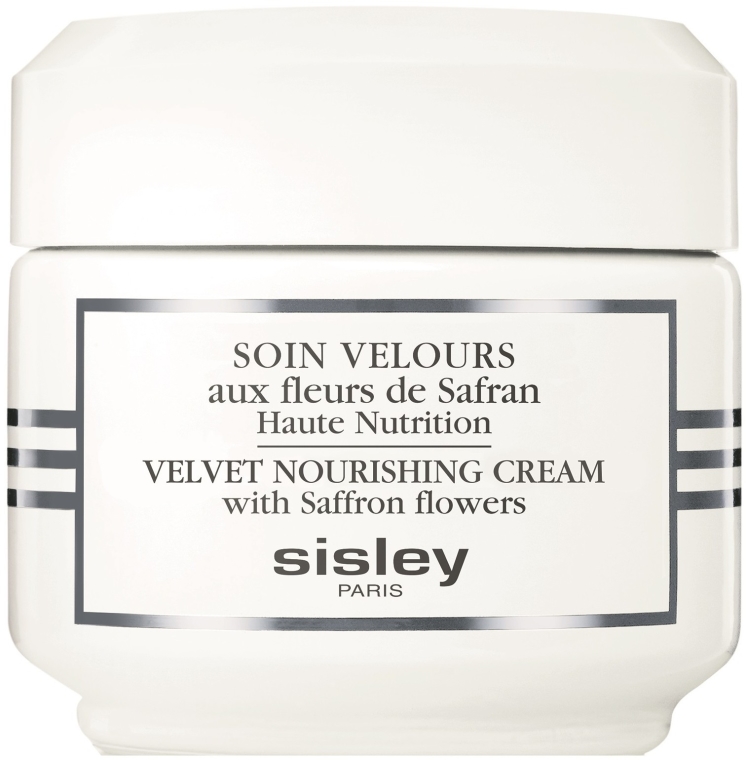 Odżywczy krem do twarzy z kwiatami szafranu - Sisley Soin Velours Velvet Nourishing Cream With Saffron Flowers 