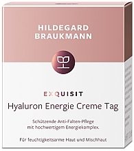 Krem na dzień z kwasem hialuronowym - Hildegard Braukmann Exquisit Hyaluronic Energy Cream Day — Zdjęcie N2
