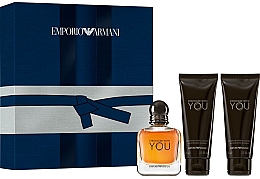 Kup Giorgio Armani Emporio Armani Stronger With You - Zestaw (edt/50ml + sh/gel/2x75ml)