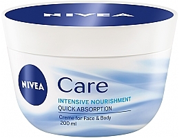 Kup Intensywnie odżywczy krem do twarzy i ciała - NIVEA Care Intensive Nourishment Face & Body Cream