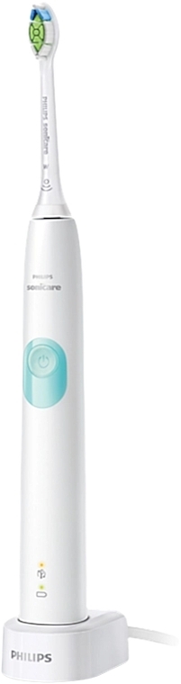 Elektryczna szczoteczka soniczna, biała - Philips Sonicare Protective Clean 4300 HX6807/24 — Zdjęcie N2