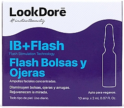 Kup Skoncentrowane serum w ampułkach do poprawy konturu oczu - LookDore IB+Flash Eye Bags And Black Circles