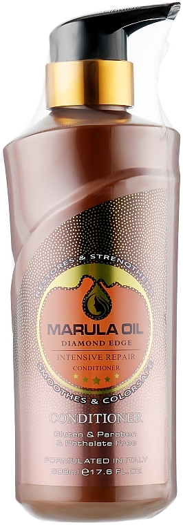 Odżywka do włosów z olejkiem marula - Clever Hair Cosmetics Marula Oil Intensive Repair Moisture Conditioner