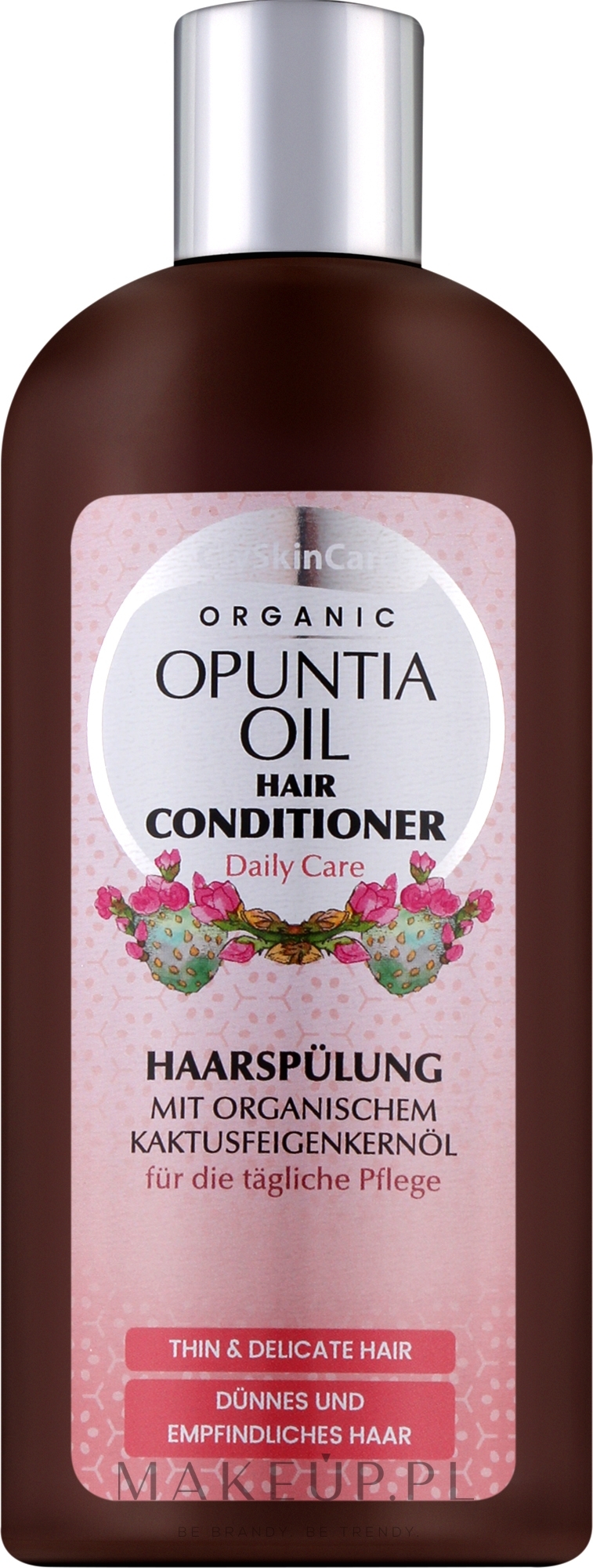 Odżywka do włosów z organicznym olejem z opuncji figowej - GlySkinCare Organic Opuntia Oil Hair Conditioner — Zdjęcie 250 ml