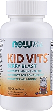 Kup Kompleks witaminowo-mineralny Kid Vits Berry Blast, 120 tab. - Now Foods