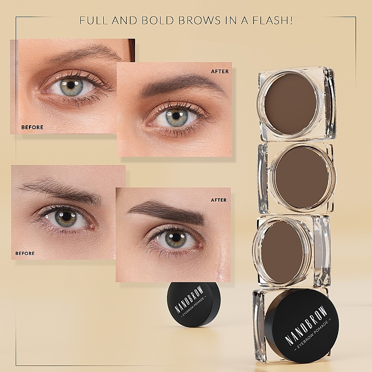 Pomada do brwi - Nanobrow Eyebrow Pomade — Zdjęcie N5