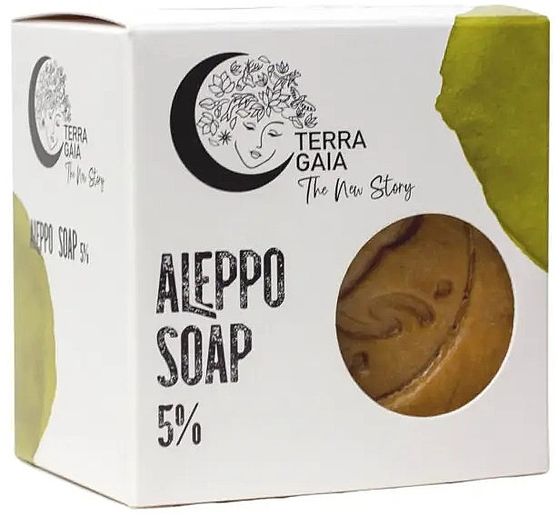 Mydło Aleppo 5% - Terra Gaia Aleppo Soap — Zdjęcie N1