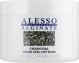 Kup Oczyszczająca maseczka do twarzy dla skóry mieszanej i tłustej - Alesso Professionnel Charcoal Detox Peel-Off Mask