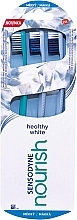 Kup Zestaw - Sensodyne Nourish Healthy White Soft Toothbrush Set (toothbrush/3pcs)