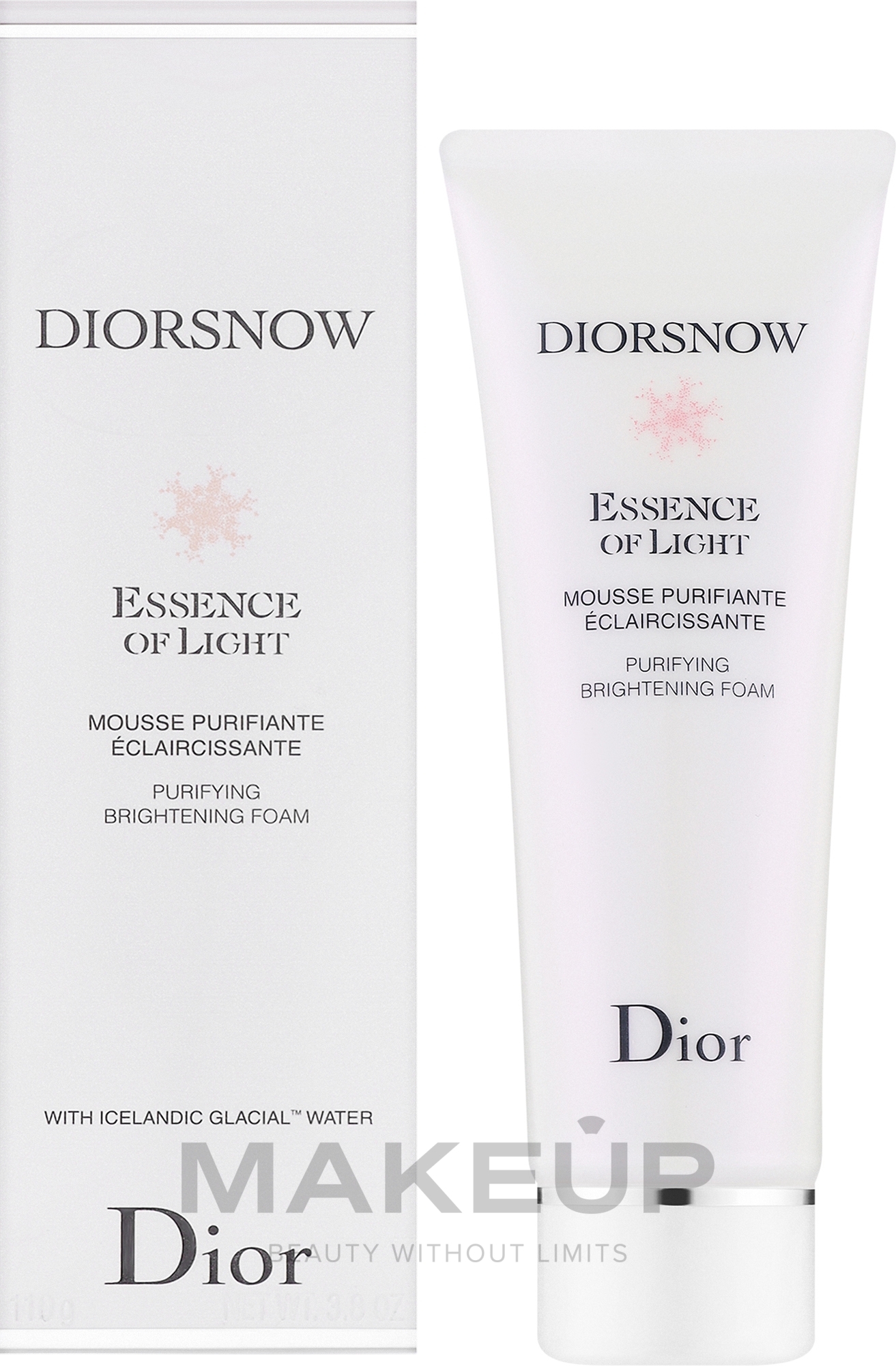 Pianka oczyszczająca do twarzy - Dior Diorsnow Essence of Light Purifying Brightening — Zdjęcie 110 g