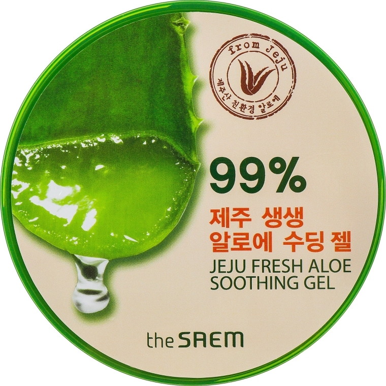 Żel aloesowy 99% - The Saem Jeju Fresh Aloe Soothing Gel 99% — Zdjęcie N1