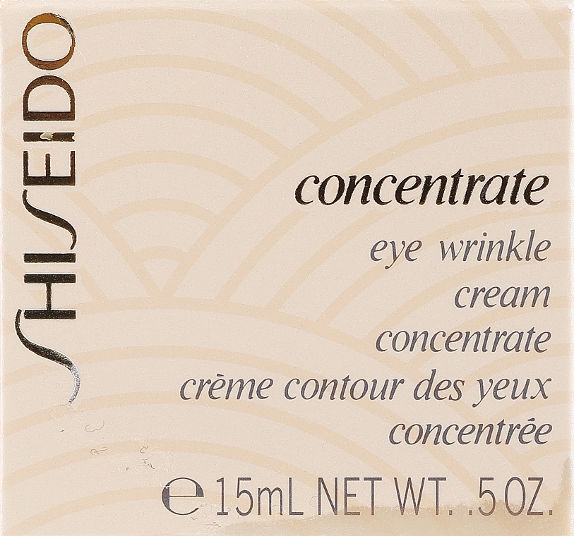 PRZECENA! Krem przeciwzmarszczkowy do skóry wokół oczu - Shiseido Concentrate Eye Wrinkle Cream * — Zdjęcie N1